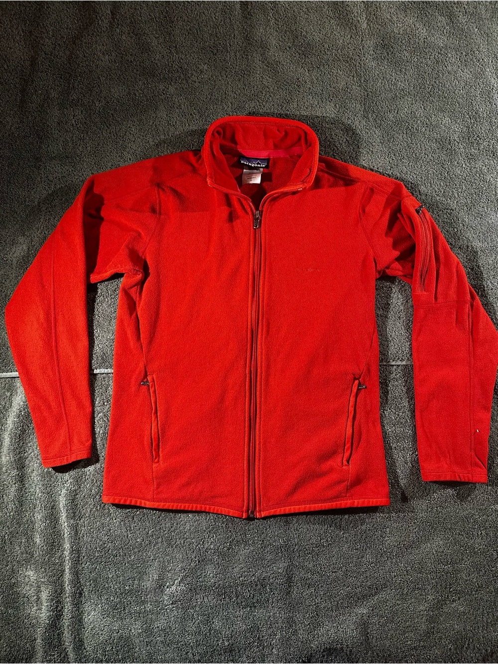 Patagonia Women’s R2 Fleece Full Zip Jacket Burnt Orange Size Small